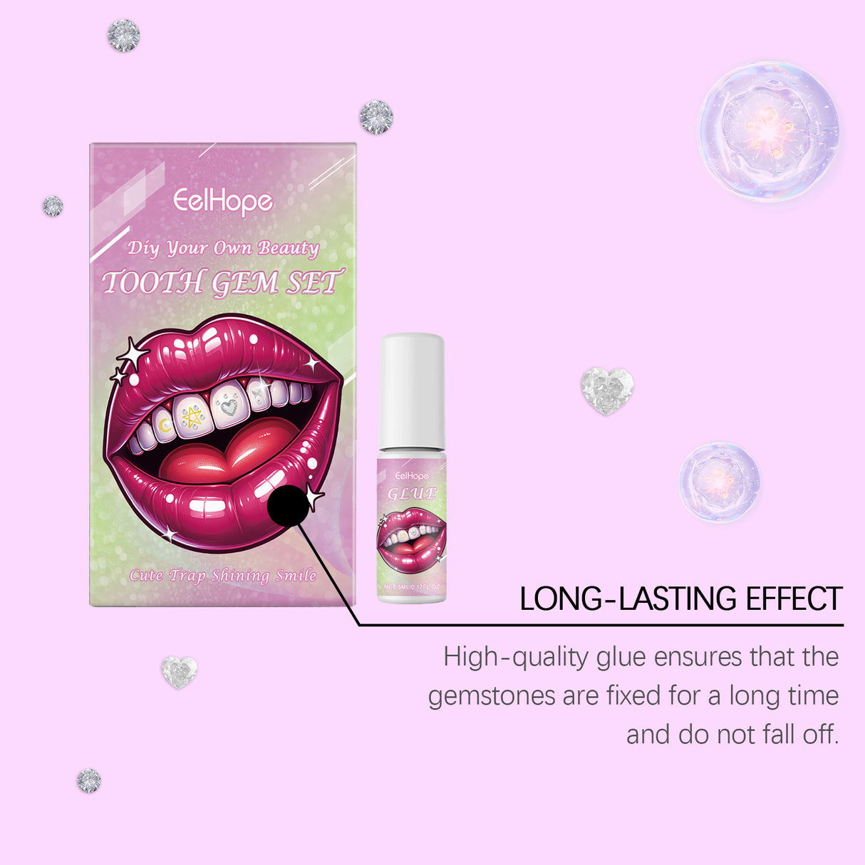 Fashion Teeth Set Diy Fashion Teeth Set Dental Beauty Decoration Drill Combination Personality - V.I.P Digital Presence