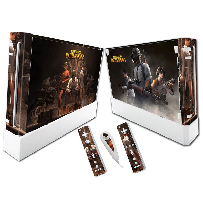 Suitable for WII stickers wii console cartoon protective film Spider-Man Fortress Night multiple styles without leaving glue - V.I.P Digital Presence