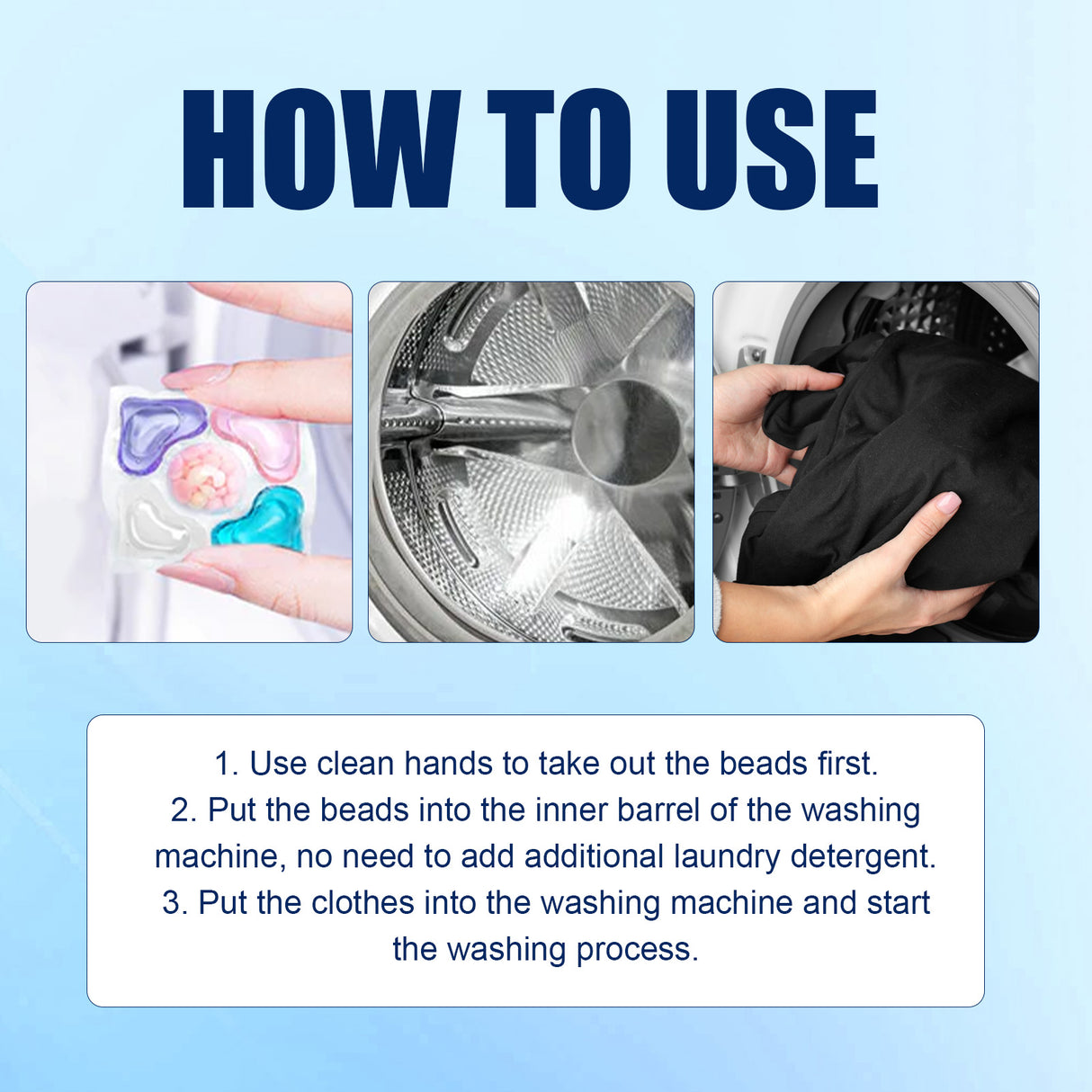 Cleaning Guardian Beads, Gently Clean Oil Stains And Stains With Long Lasting Fragrance Laundry Gel - V.I.P Digital Presence