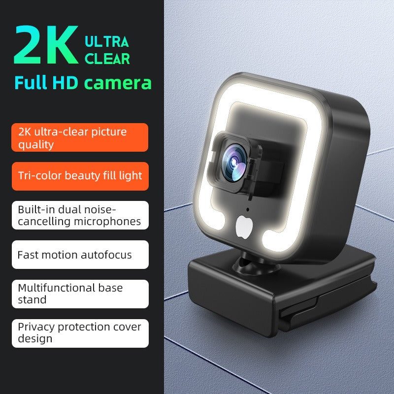 4k beauty autofocus 1080p computer camera high-definition network USB live streaming webcam2k - V.I.P Digital Presence