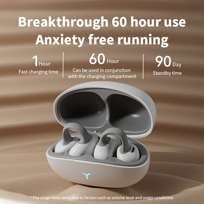 OWS Earclip Wireless Bluetooth Earphones with High Sound Quality, Long Range, Low Latency Noise Reduction, Gaming and Sports Earphones - V.I.P Digital Presence