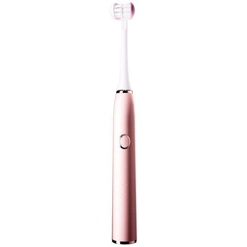 Adult electric toothbrush with three sides rechargeable sonic vibration waterproof electric toothbrush - V.I.P Digital Presence