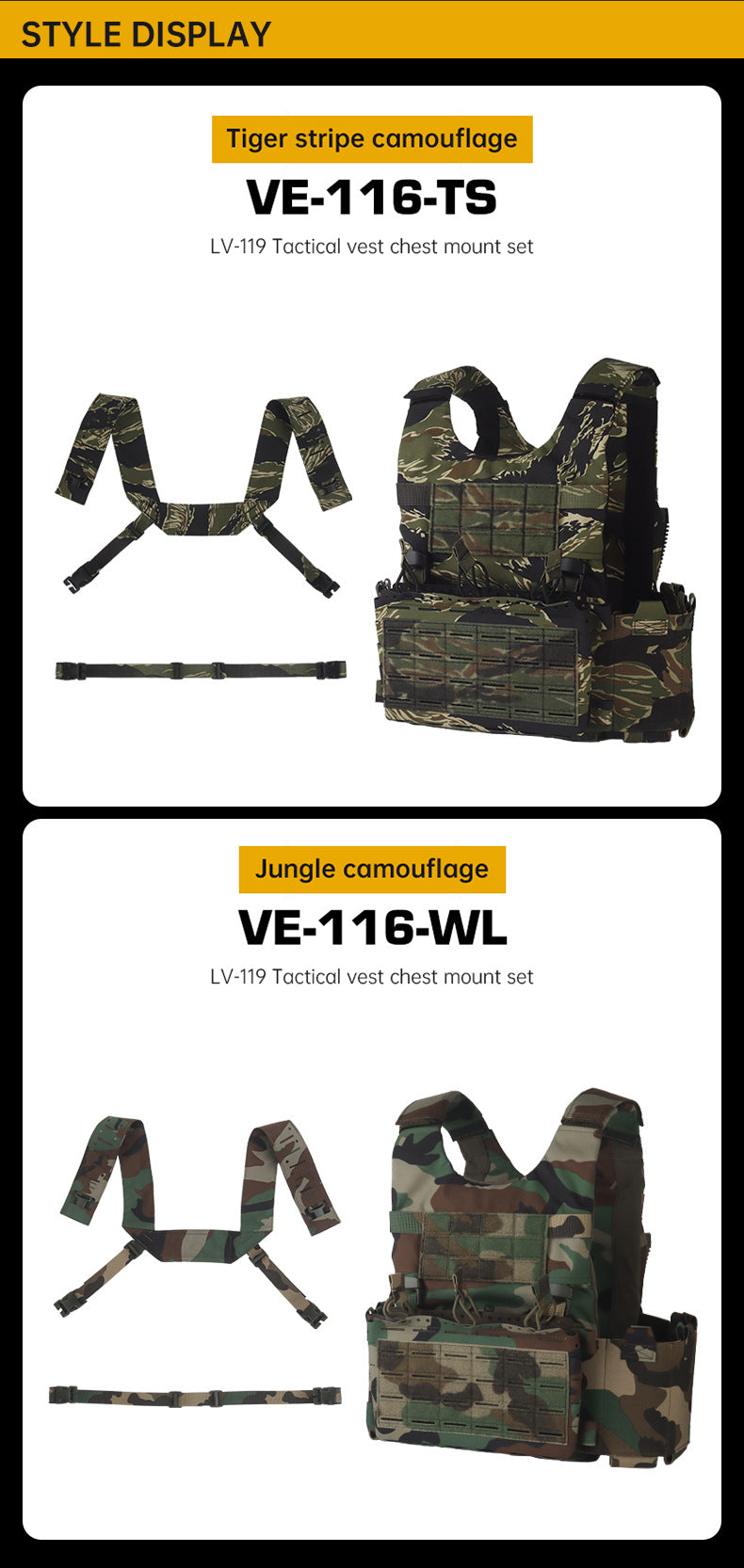 LV-119 Tactical Chest Rig Set - V.I.P Digital Presence