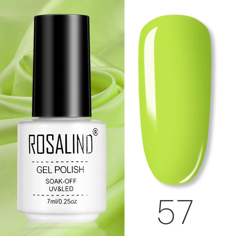 ROSALIND Gel Polish Set Manicure for Nails Semi Permanent Vernis top coat UV LED Gel Varnish Soak Off Nail Art Gel Nail Polish - V.I.P Digital Presence