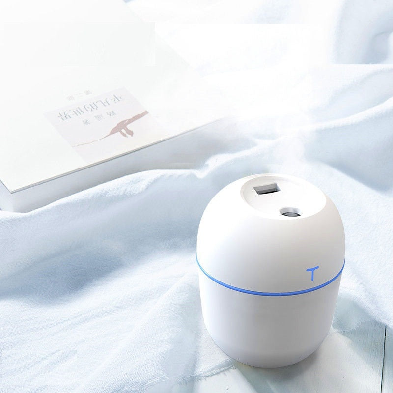 Ultrasonic Air Humidifier Household Moisturizing Spray Student Dormitory Car Humidification Aromatherap with LED Night Light - V.I.P Digital Presence