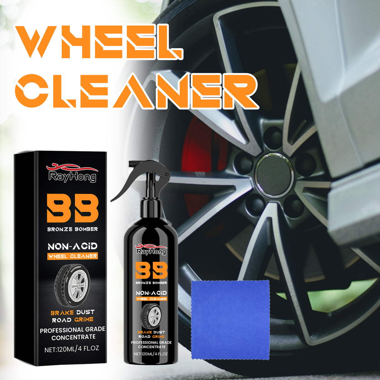 Car Tire Cleaner, Auto Paint Tire Rust Remover Maintenance Retreading Cleaner - V.I.P Digital Presence