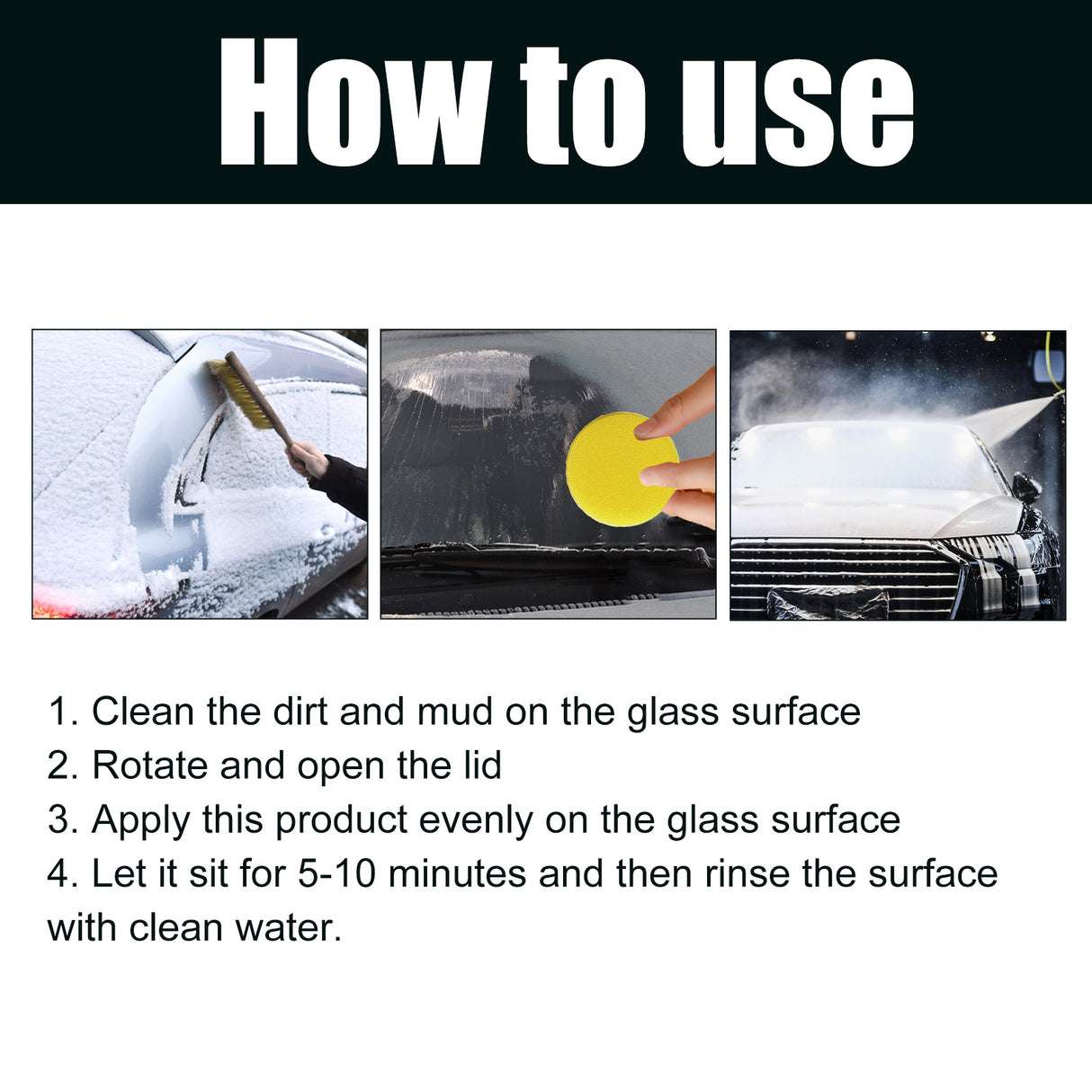 Car Snow Removal Cream, Car Snow Removal Windshield Anti-icing Anti-freezing Car Window Defrosting Cream - V.I.P Digital Presence