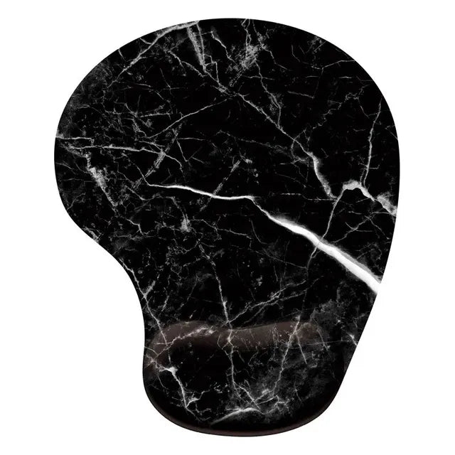 Wrist Mouse Pad Marble Pattern Hand Bowl Tray Mouse Pad Office Wrist Protection Anti-Skid Mouse Pads - V.I.P Digital Presence