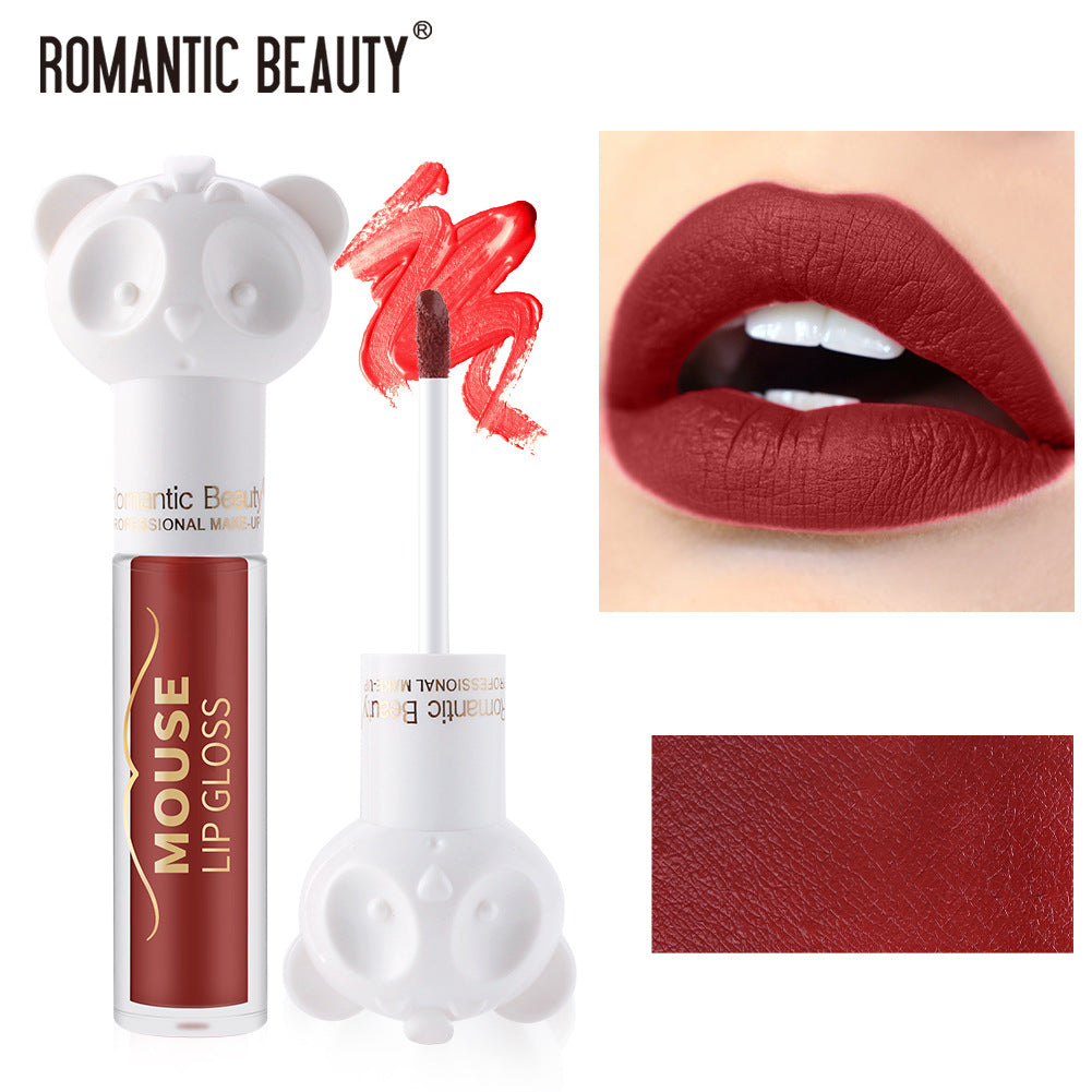 Romantic Beauty Velvet Soft Moisturizing Easy Color Liquid Lip Glaze - V.I.P Digital Presence