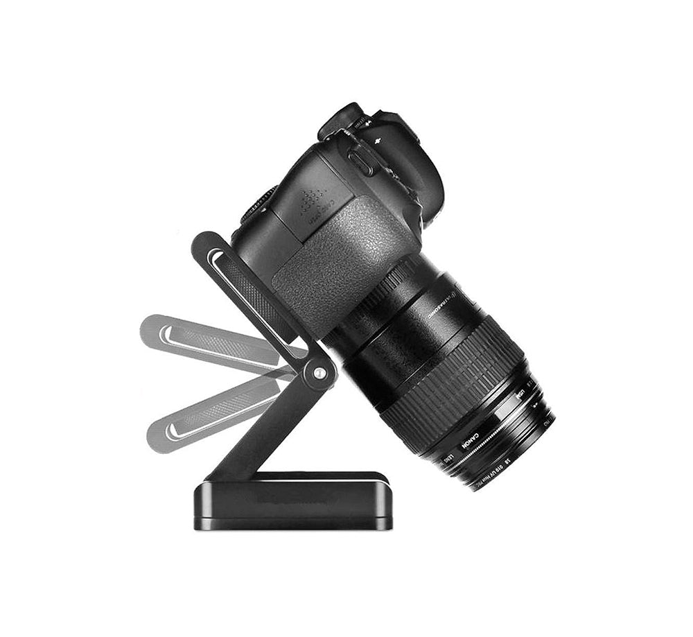 Z Flex Tilt Tripod Head Aluminum Alloy Folding Z Tilt Head Quick Release Plate Stand Mount Spirit Level - V.I.P Digital Presence
