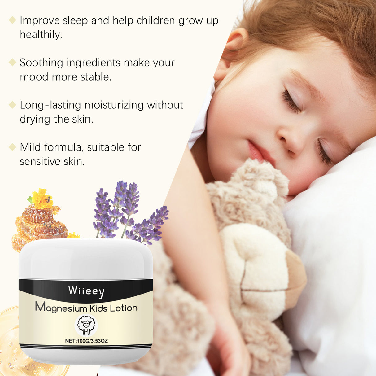 Children's Sleep Magnesium Cream Moisturizes And Gently Pamper Children's Body Skin Care Sleep Cream - V.I.P Digital Presence