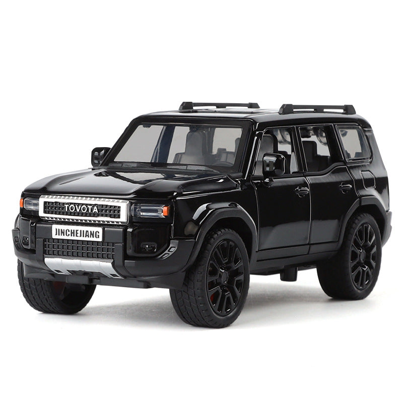 1: 32 Prado car model alloy sound and light simulation SUV domineering off-road vehicle boy toy car decoration - V.I.P Digital Presence