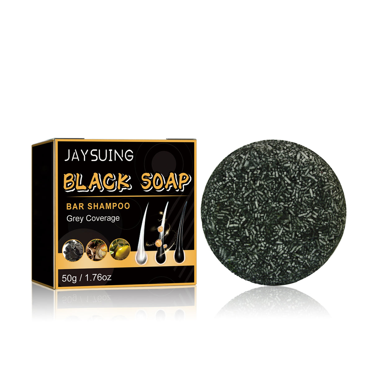 Black Soap, Black Dense Hair Care Clean Scalp Supple And Strong Shampoo Soap - V.I.P Digital Presence