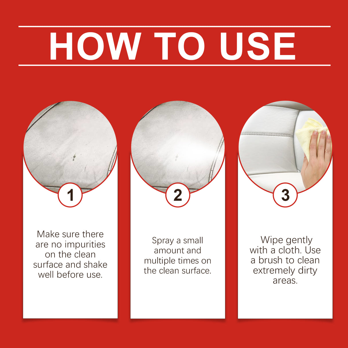 Automotive Interior Stain Remover, Automotive Leather Dashboard Seat Stains Multi-Functional Interior Cleaner - V.I.P Digital Presence