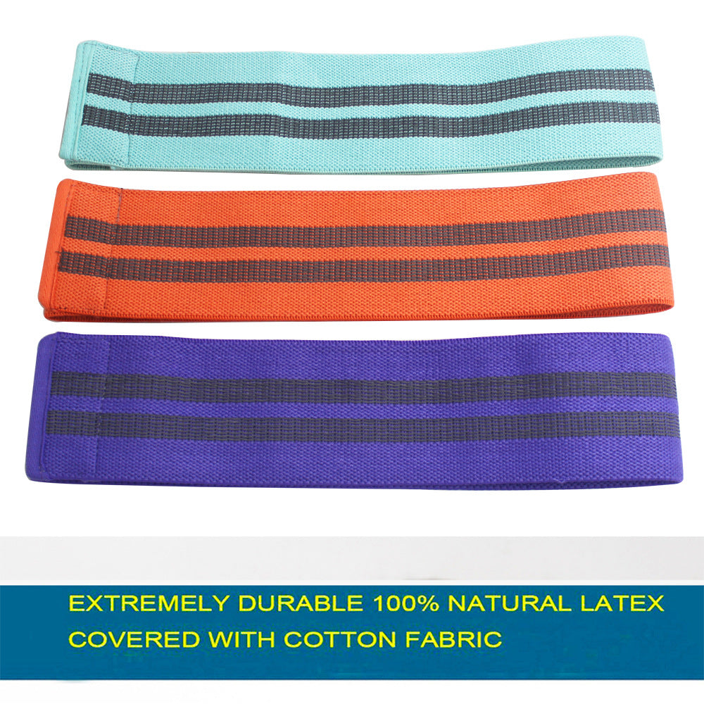 Body shaping squat hip circle yoga fitness tension belt resistance belt stretch belt - V.I.P Digital Presence