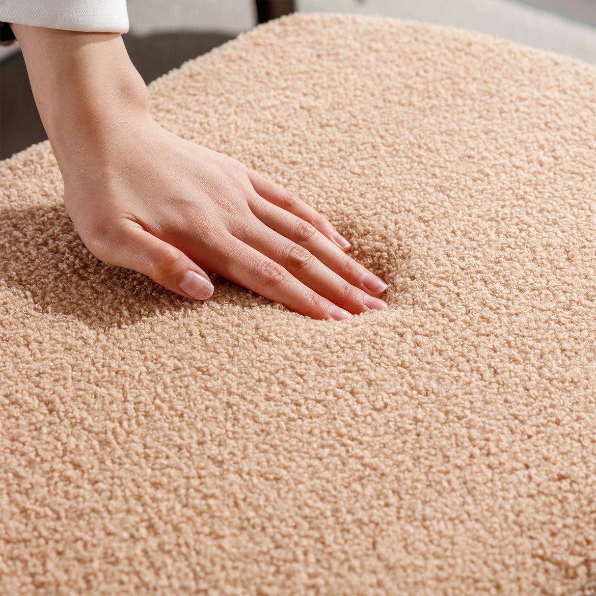 Camel Storage Ottoman Bench for End of Bed Gold Legs - V.I.P Digital Presence