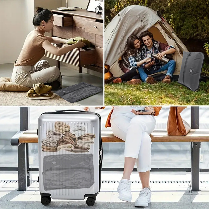 Travel essentials: Vacuum bags, luggage, clothes boxes, packing bags, accessories, compression cubes - V.I.P Digital Presence