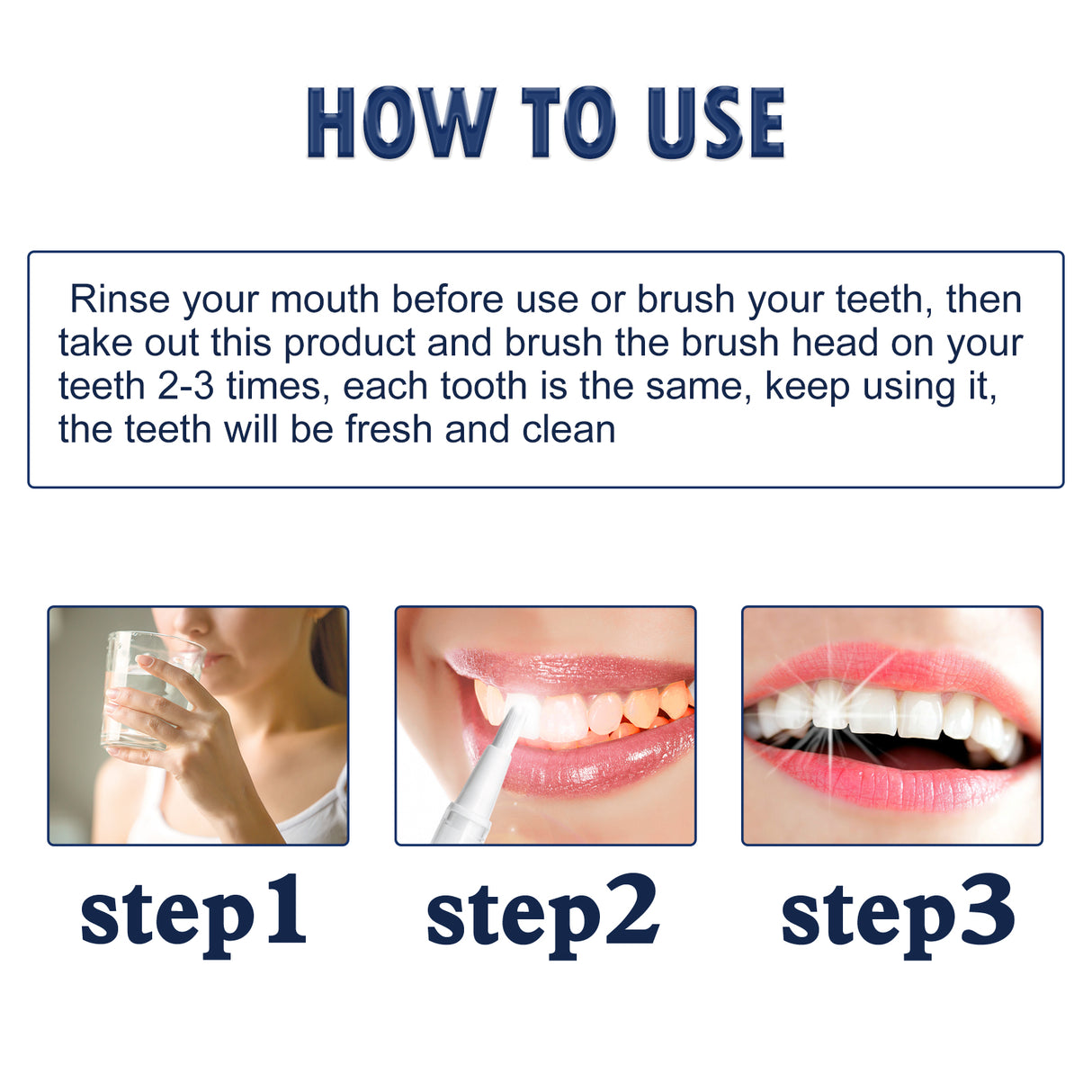 Teeth Whitening Essence Pen, Teeth Cleaning Care Fresh Breath Remove Smoke Stains Teeth Whitening Teeth Cleaning Pen - V.I.P Digital Presence