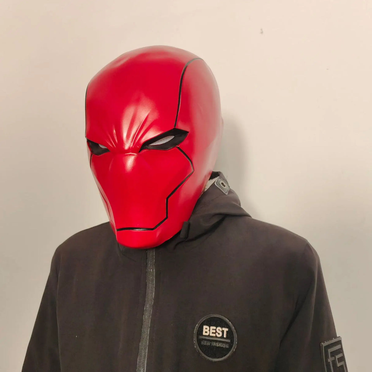 Movie Cosplay Red Hood Mask Arkham Knight The Dark Knight Masks Helmet Man Full Head Cosplay Prop Halloween Fancy Party Headwear - V.I.P Digital Presence