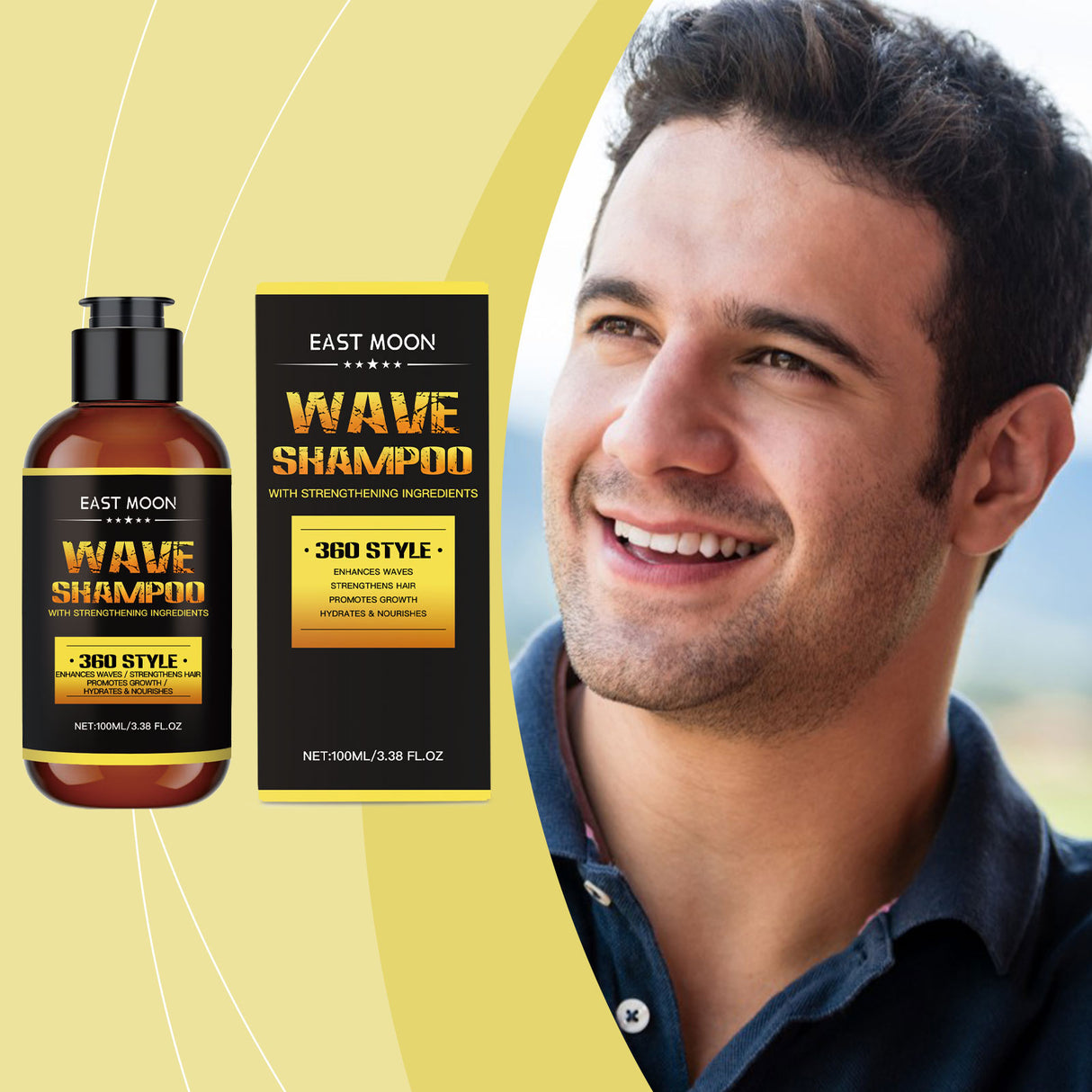 For Men Nourishing Shampoo Nourishing Moisturizing Repair Hydrating Strong, Fluffy Hair Refreshing Hair - V.I.P Digital Presence