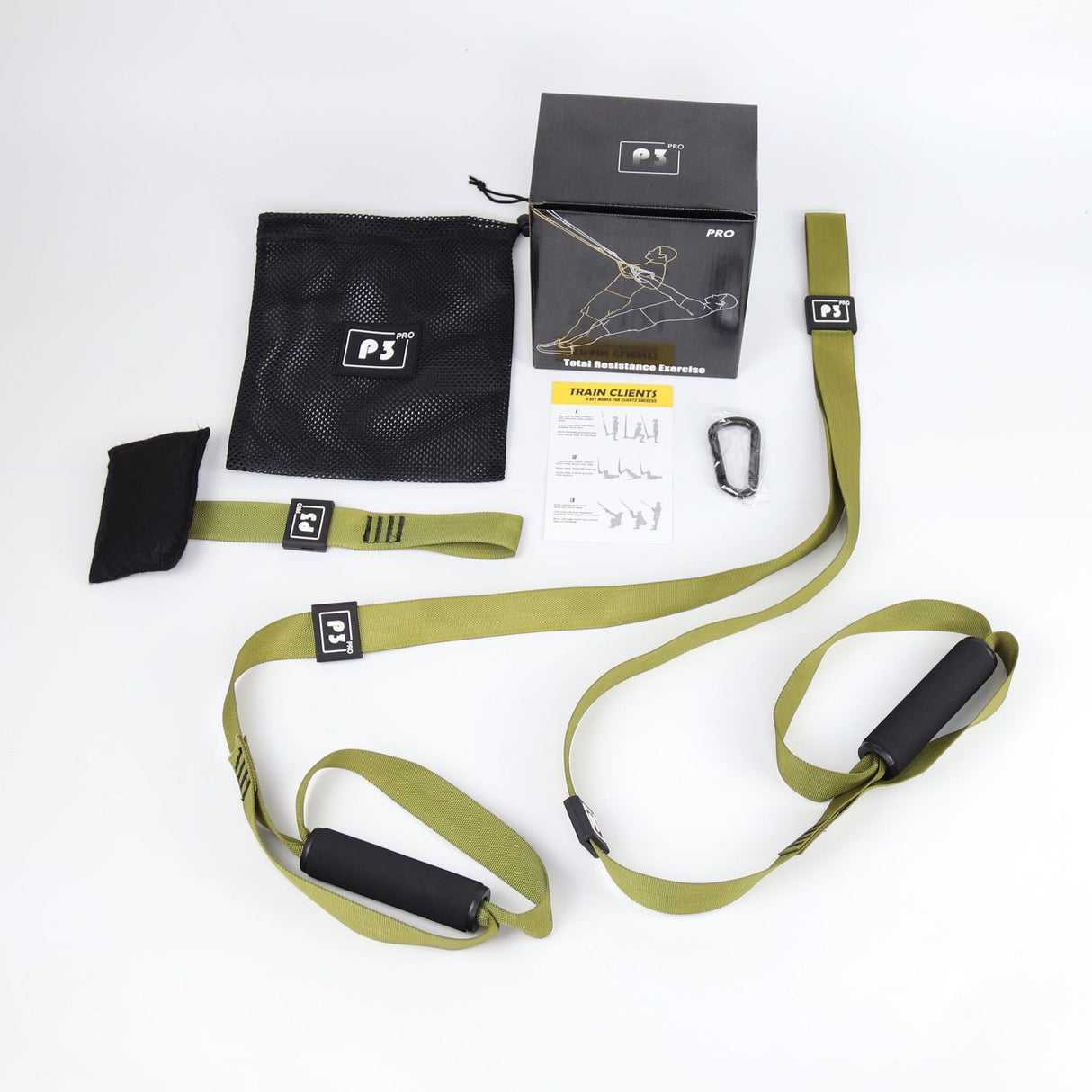 Suspension Training Strap - Adjustable, Wall Mount, Professional (TRX-style) - V.I.P Digital Presence