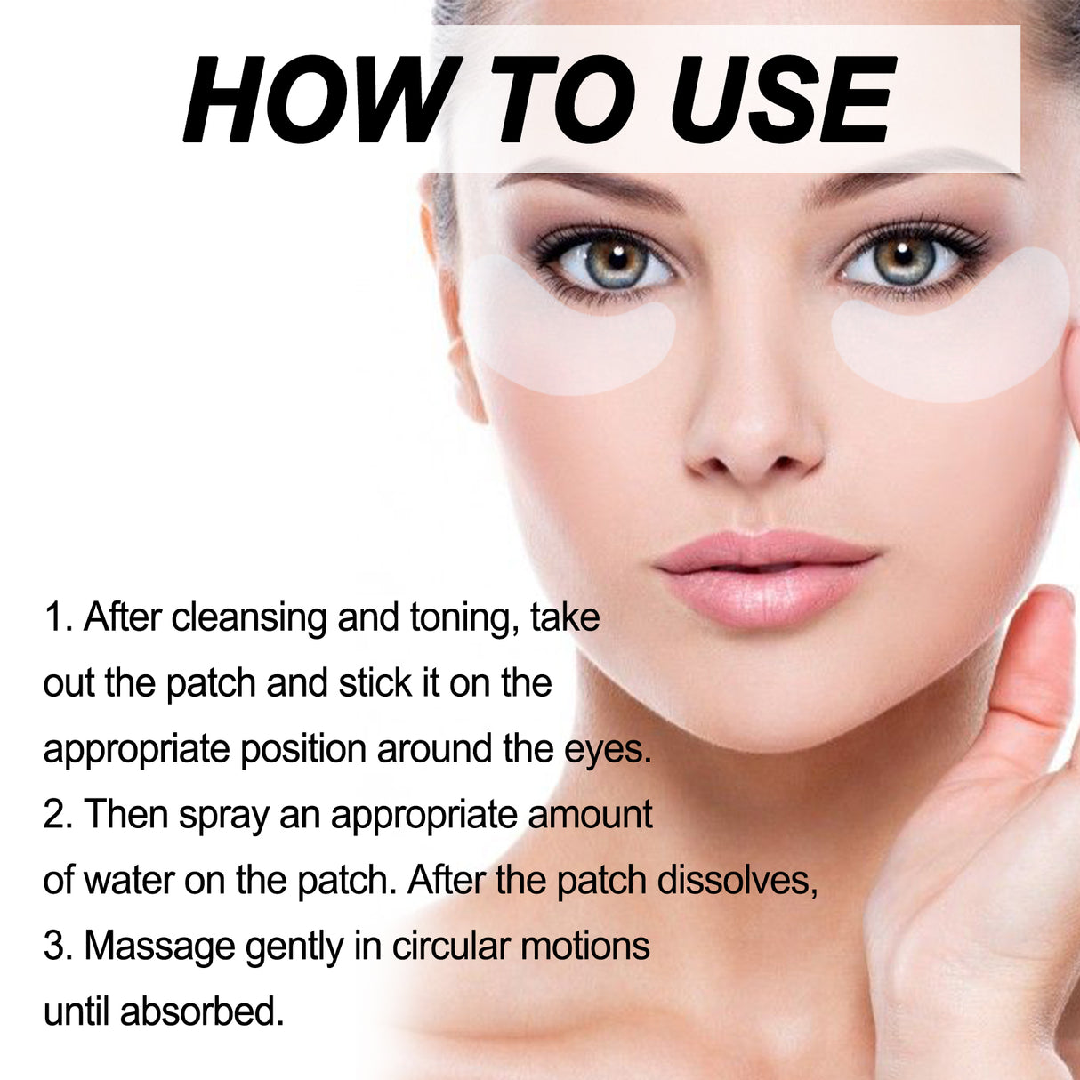 Hydrolyzed Collagen Eye Mask Firming, Lightening And Repairing Eye Lines And Dark Circles - V.I.P Digital Presence