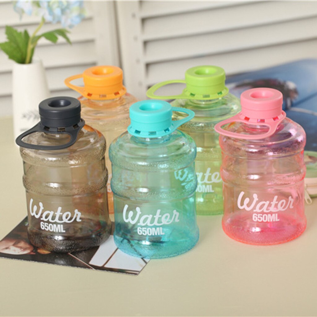 650ml Larg Size Sports Water Bottle Portable Plastic Spray Bottle Leakproof Travel Cup - V.I.P Digital Presence