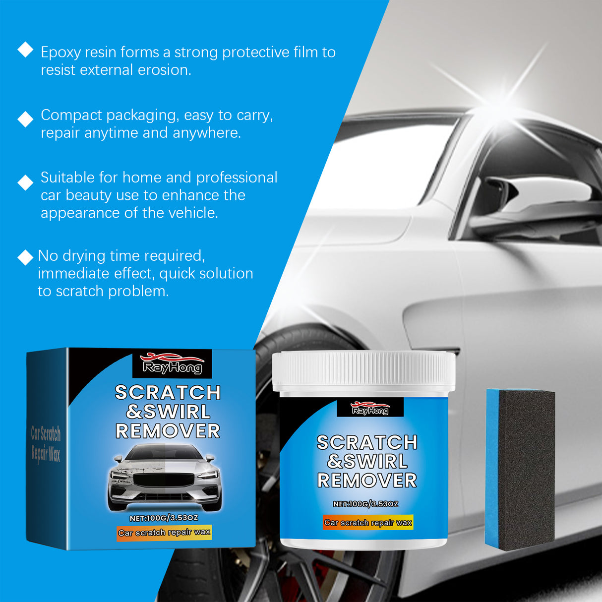 Car Scratch Repair Plaster Car Scratch Repair Car Paint Finish Care - V.I.P Digital Presence