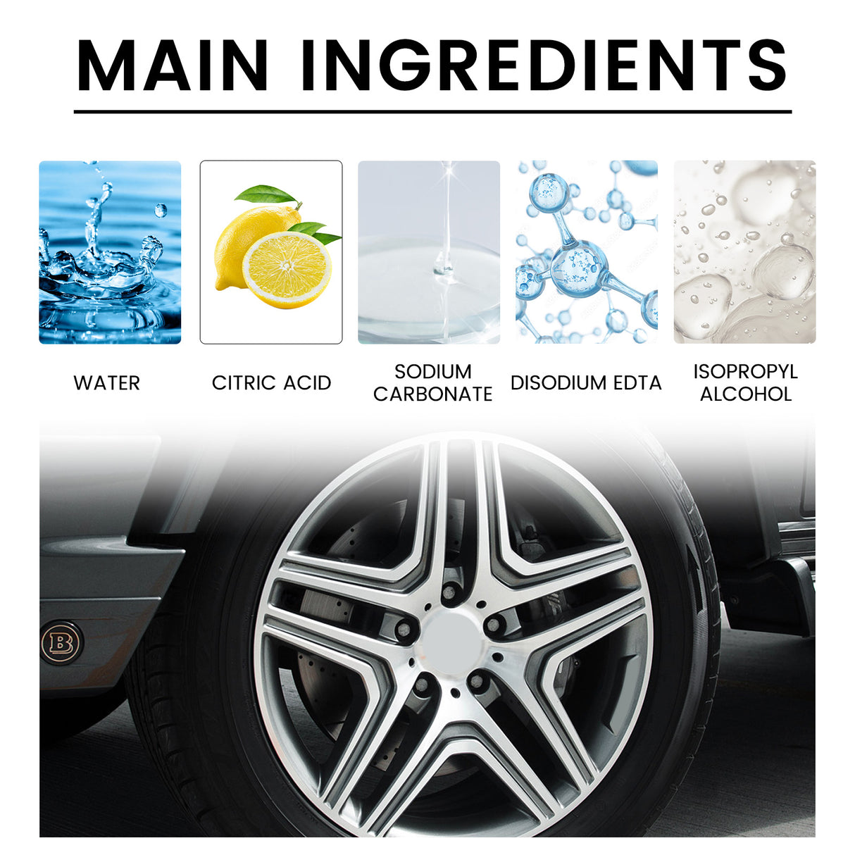 Wheel Rust Removal Spray, Automobile Tire Wheel Rust Cleaning Rust Removal Renovation Decontamination Brightener - V.I.P Digital Presence