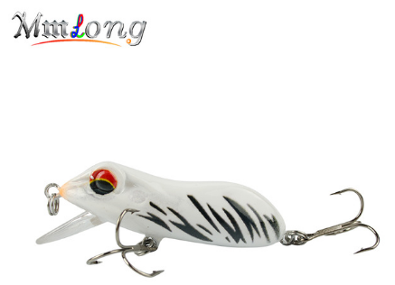Mmlong 6.3cm Hard Frog Fishing lures Floating Minnow MR03-S Artifical Baits Wobbler Crank Bait Pesca