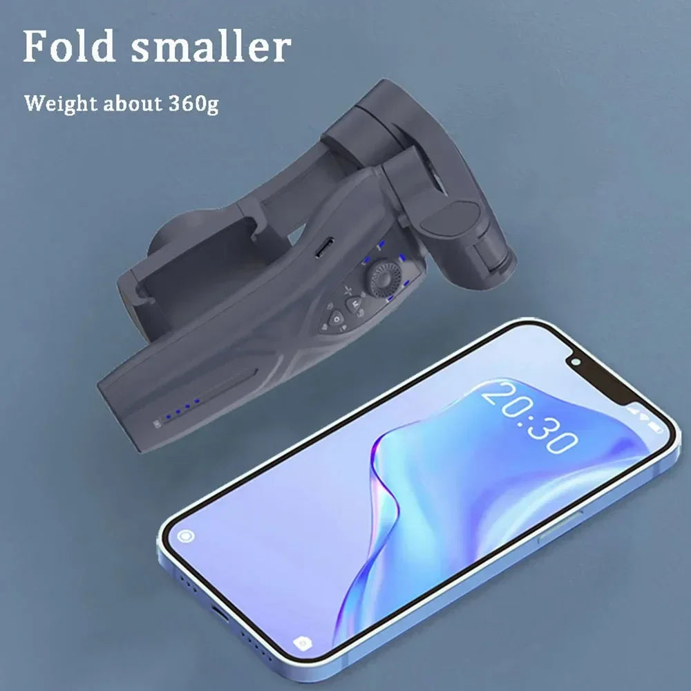 F12 mobile phone 3-axis anti shake stabilizer Tiktok live broadcast camera PTZ AI intelligent tracking face recognition - V.I.P Digital Presence