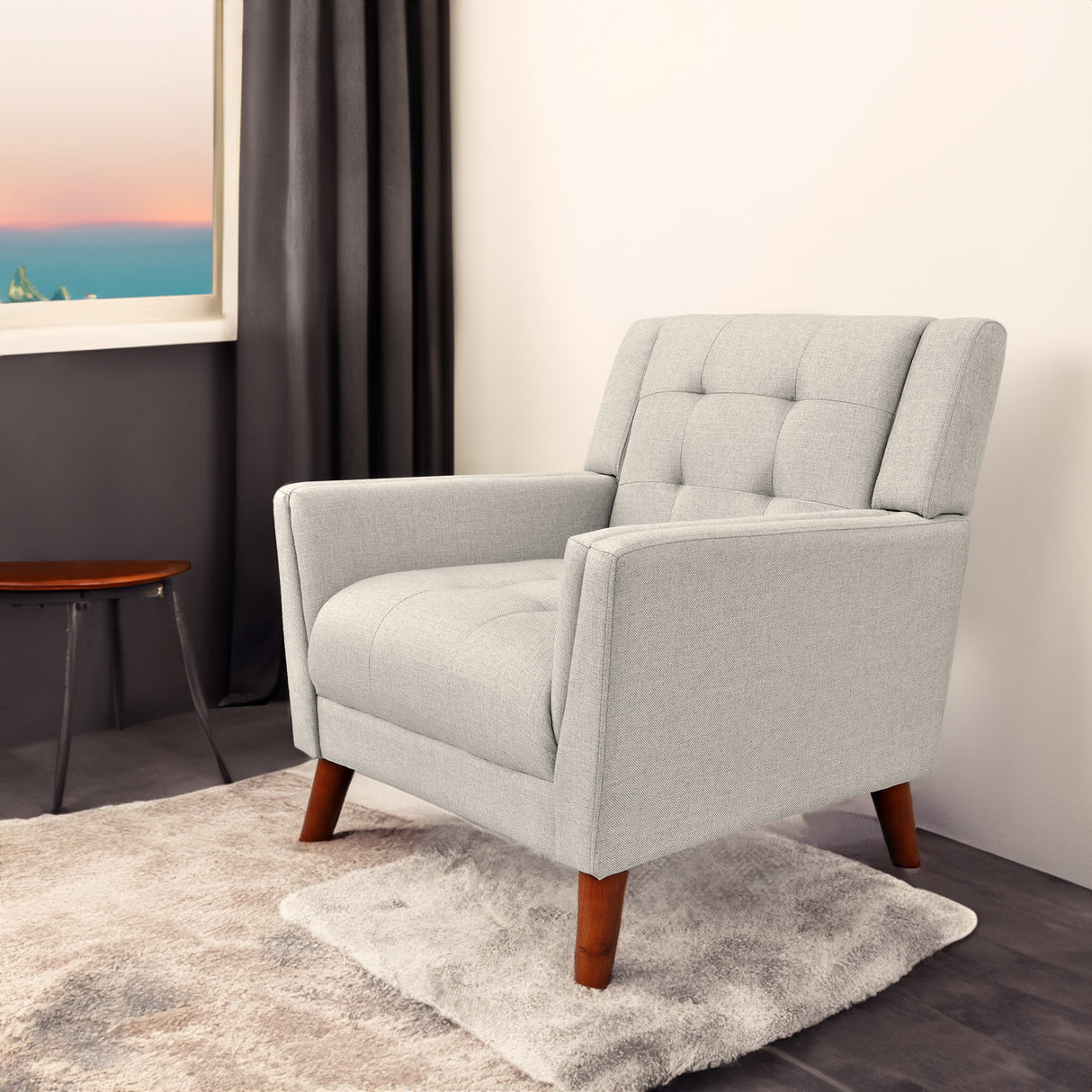 Mid-century Modern Armchair - V.I.P Digital Presence