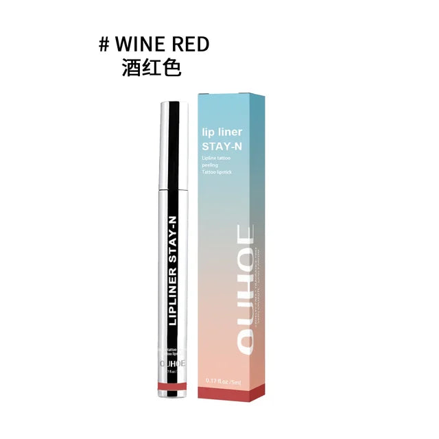 Peel Off Lip Liner Waterproof Long Lasting Liquid Lip Stick Non- Stick Liner Moisturizing Tear Off Lipliner Stain Care - V.I.P Digital Presence