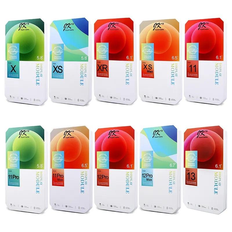 Pantalla GX JK amoled LCD Display For iPhone X 12 13 15 Pro max LCD Display Touch Screen Digitizer Assembly For 14 11 XR XS Max - V.I.P Digital Presence