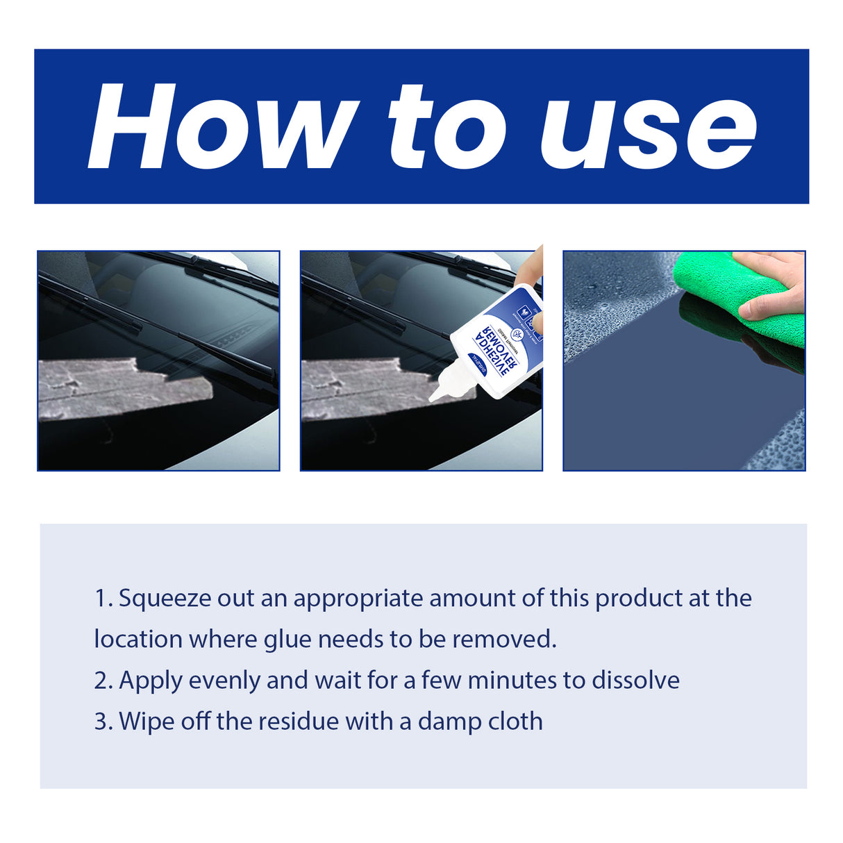 Adhesive Remover, Auto Multi-Functional Adhesive Remover Adhesive Cleaning Decontamination Powerful Remover - V.I.P Digital Presence