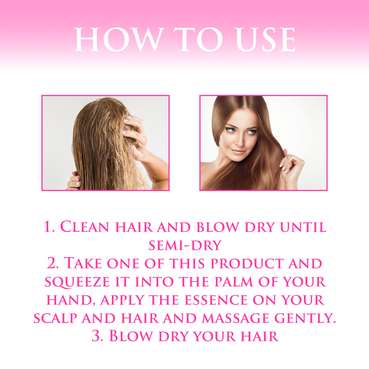 Hair Serum, Repair Hair Tail Frizz And Dryness Strong And Tough Hair Luster Smooth Hair Treatment Essence - V.I.P Digital Presence