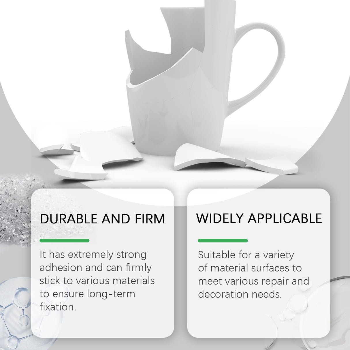 Transparent Quick-Drying Rubber Sole Ceramic Glass Repair Picture Frame Decoration Multi-Functional Adhesive For Home Use - V.I.P Digital Presence