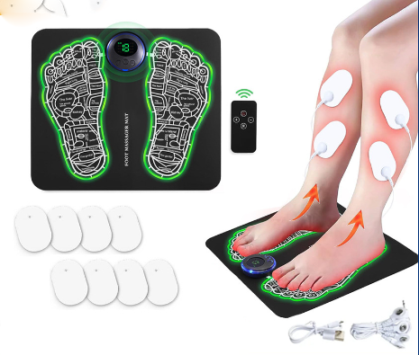 Ems Foot Stimulator Muscle Blood Circulation Feet Leg Relax Pain Relief Usb Foot Massager Mat - V.I.P Digital Presence