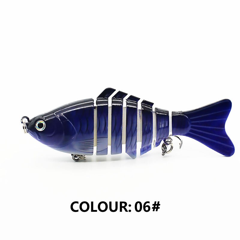 Multi Jointed Fishing Lure Sinking Artificial Wobbler Bait Hard Bait Swimbait 10cm/15.7g Fishing Tackle 7 Sections Crankbait - V.I.P Digital Presence