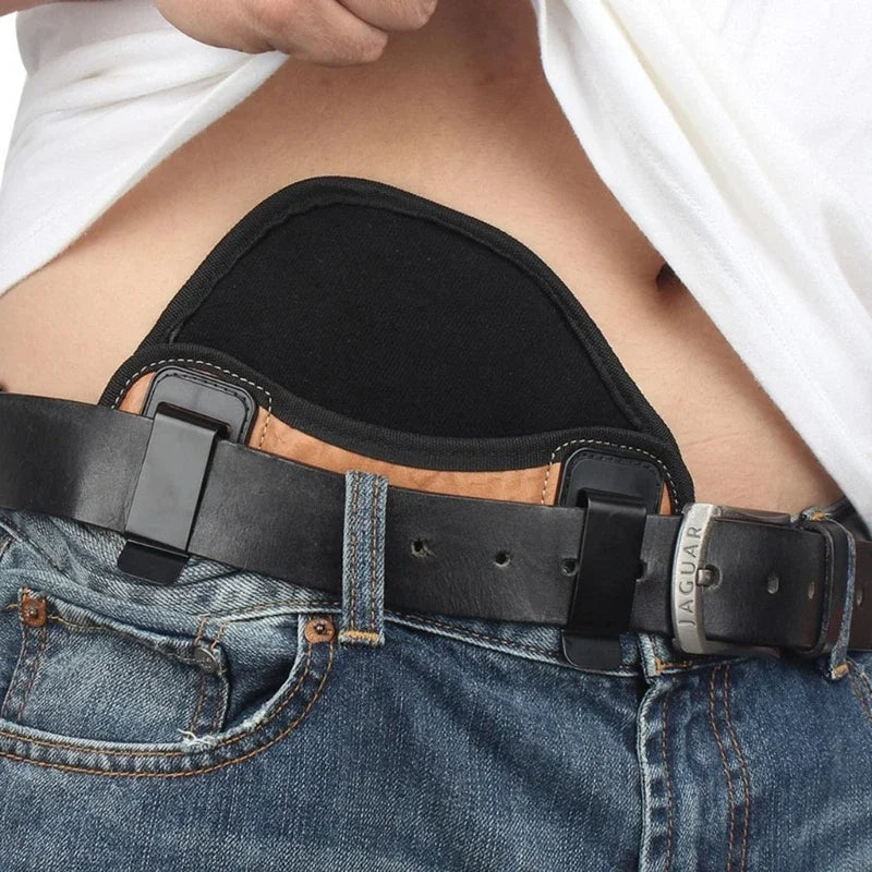 Tactical Hunting Holster PU Leather Concealed Gun Pouch for Glock 17 19 23 32 Sig Sauer Beretta Kahr Bersa Thunder Gun Holster - V.I.P Digital Presence