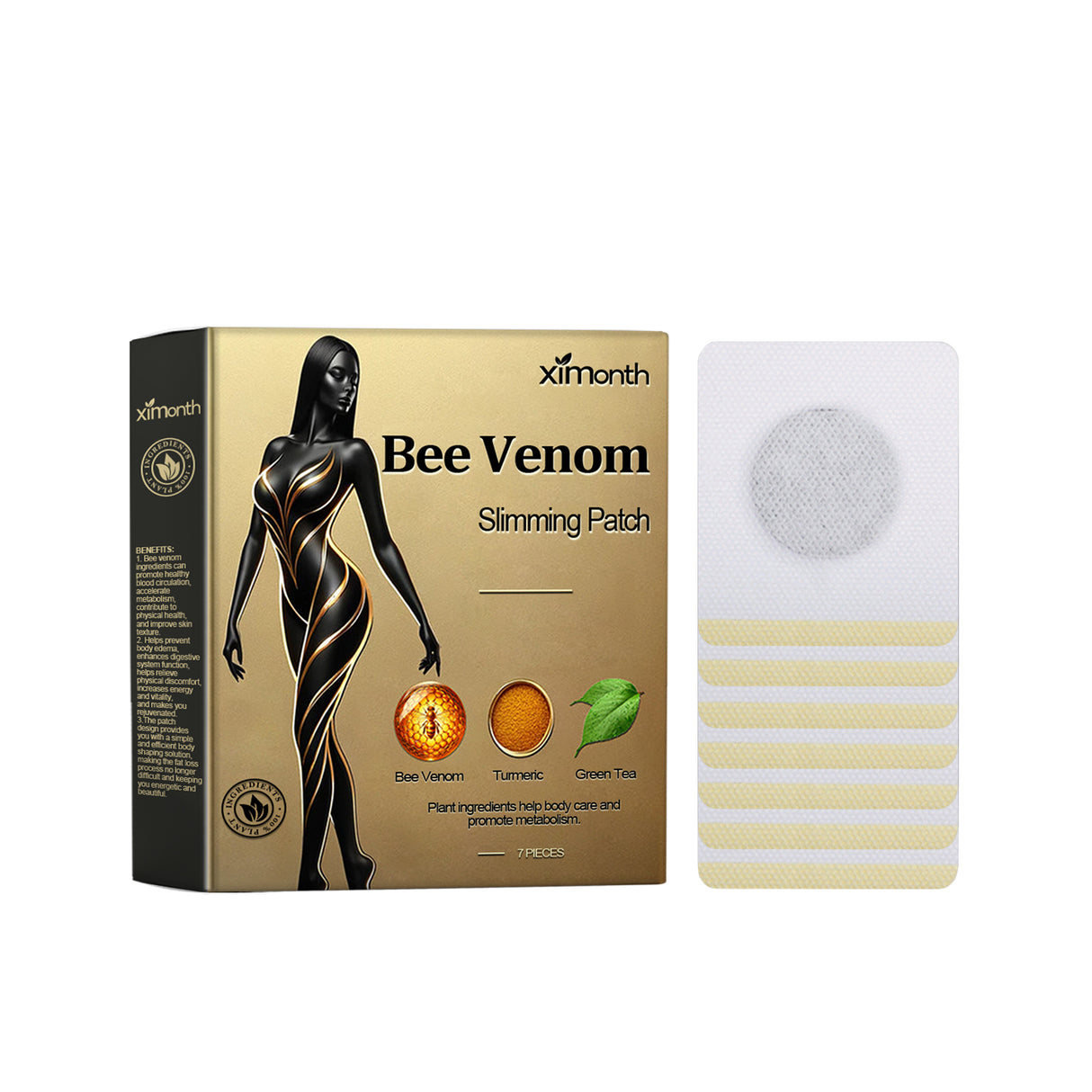 Beesvenom Body Shaping Patch, Shaping And Firming Body, Skin, Belly, Meat, Slim Body, Light, Beautiful And Considerate - V.I.P Digital Presence