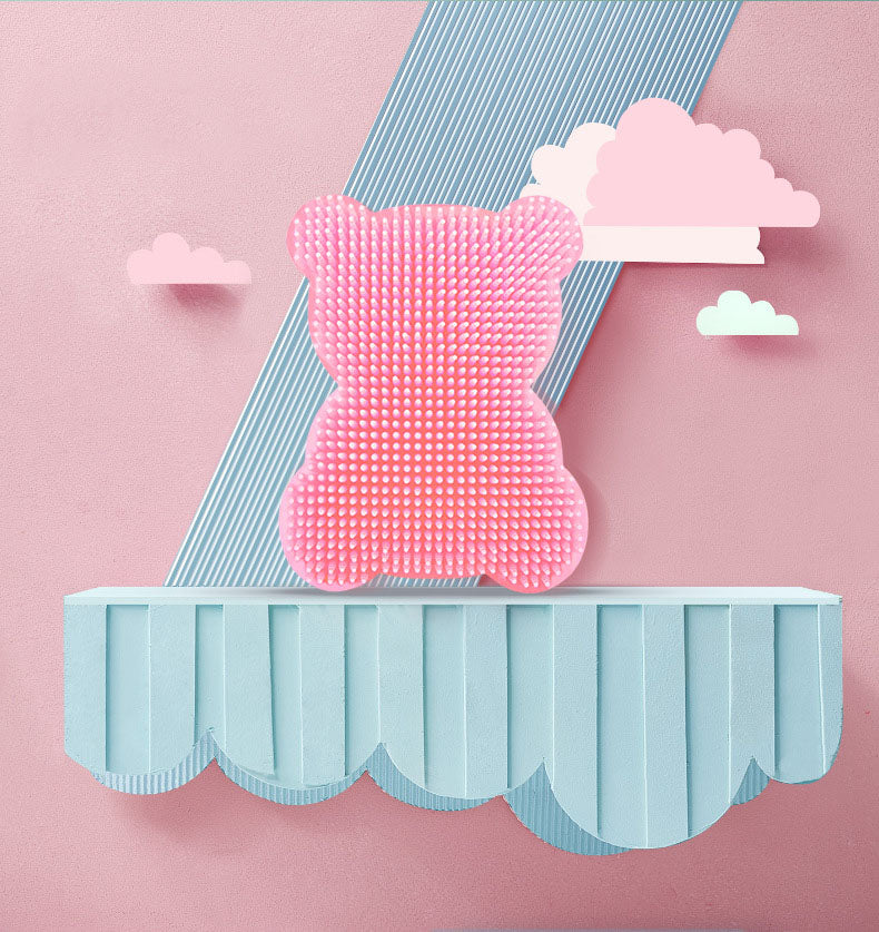 Cartoon teddy bear shampoo brush silicone shower brush - V.I.P Digital Presence