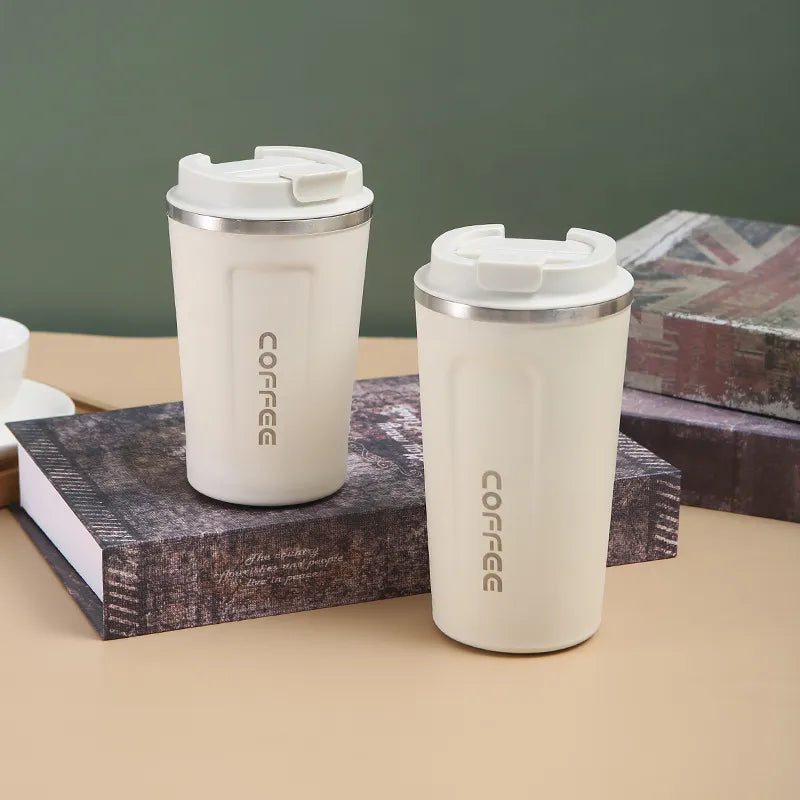 tainless Steel Coffee Cup Travel Thermal Mug Leak-Proof Thermos Bottle Tea Coffee Mug Vacuum Flask Insulated Cups - V.I.P Digital Presence