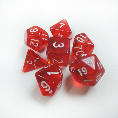 1 set of 7 sided dice - V.I.P Digital Presence