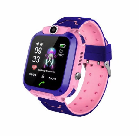 Children's Smart Phone Watch Waterproof Q12 English Multi Language GPS Positioning - V.I.P Digital Presence