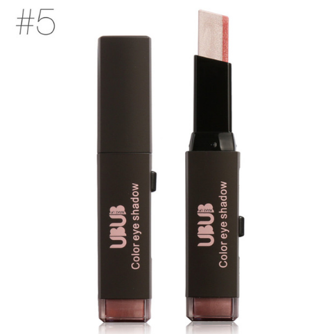 UBUB Double Color Stereo Gradient Velvet Shimmer Eyeshadow Stick Earth Color Eye Shadow Cream Pen - V.I.P Digital Presence