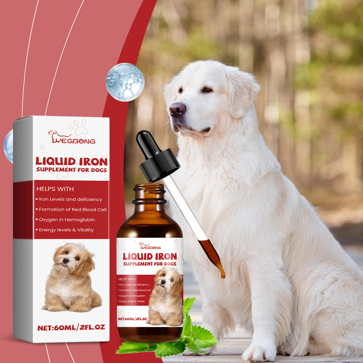 Pet Dog Syrup Pampers Pet Dogs With Gentle Ingredients To Help Absorb Care Supplements - V.I.P Digital Presence