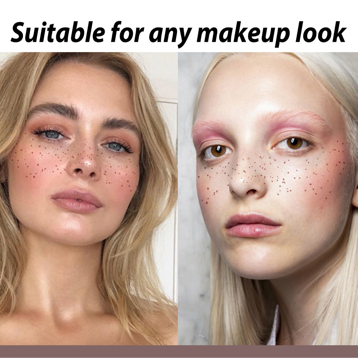 Freckles Tattoo Sticker, Sweat-Proof Long-Lasting Makeup Party Euro-American Freckle Stick Fashion Personality Freckle Waterproof - V.I.P Digital Presence