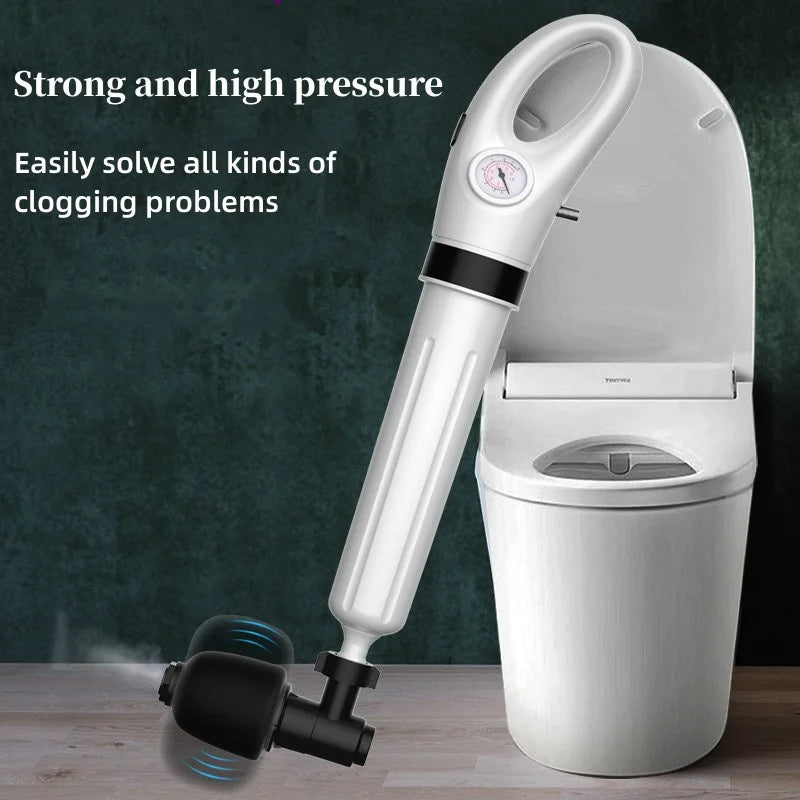 Toilet Dredge Sewer Household Artifact WC Pipeline Blockage Tool Suction High Pressure Pneumatic Pipe Dredger Unblocker - V.I.P Digital Presence