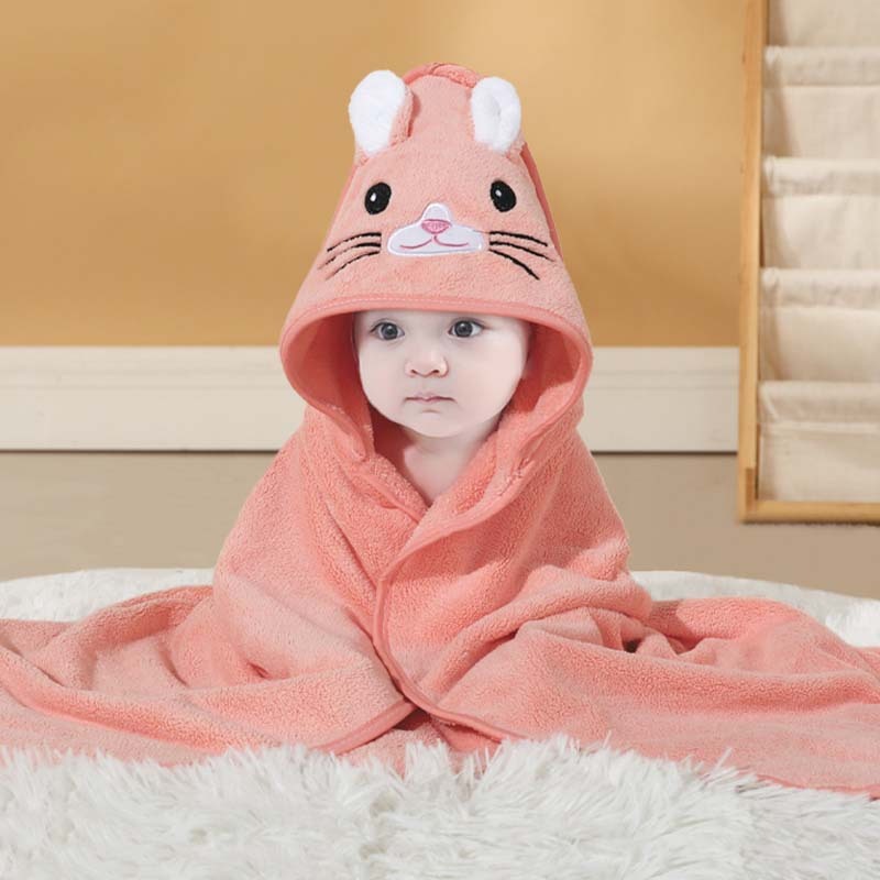 wholesale child baby cartoon animal face elephant hooded towel newborn - V.I.P Digital Presence